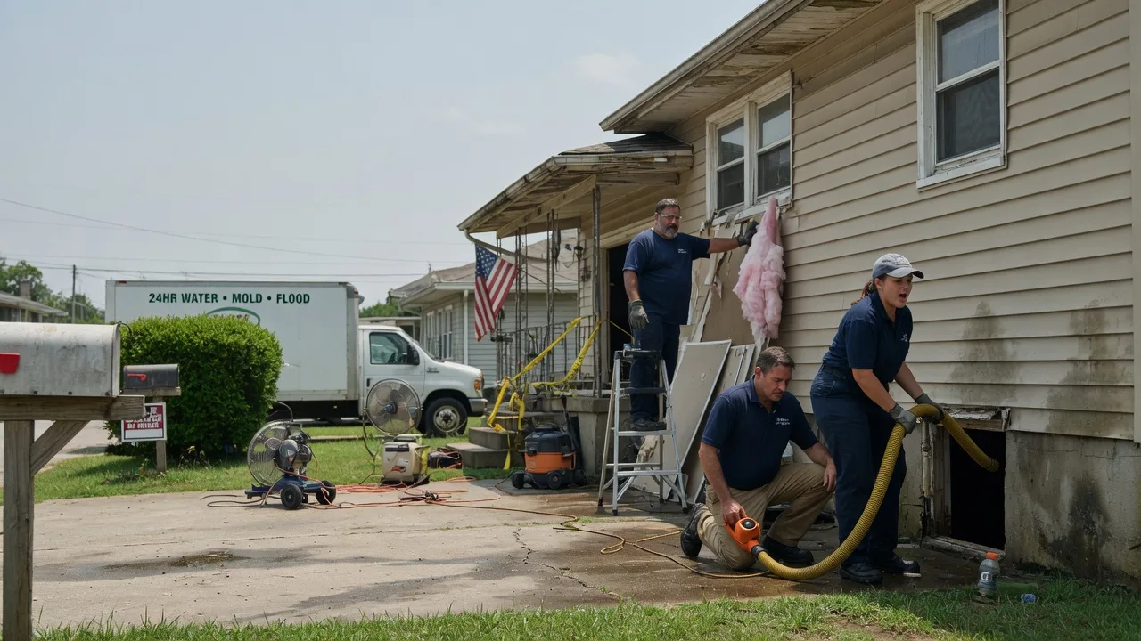 Water Damage Repair in Christiansburg, VA near me